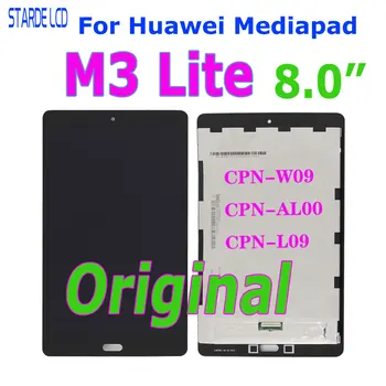Оригинальный 8,0 ”ЖК-дисплей Для Huawei Mediapad M3 Lite 8 8,0 ЖК-дисплей CPN-W09 CPN-AL00 CPN-L09 ЖК-дисплей с Сенсорным экраном и Цифровым преобразователем в сборе