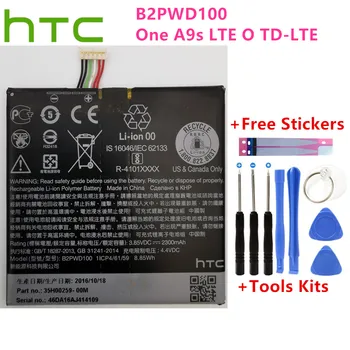 Оригинальный аккумулятор HTC 2300 мАч B2PWD100 для HTC B2PWD100 One A9s LTE O TD-LTE 35H00259-00M аккумуляторы + Бесплатные инструменты