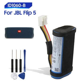 Оригинальный сменный аккумулятор ID1060-B для JBL Flip 5 Flip5, подлинный аккумулятор 4800 мАч 1