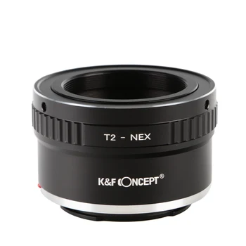 Переходное кольцо для объективов камеры K & F Concept для объектива T2 к аксессуарам для корпуса камеры Sony E NEX/Alpha Фирменная Новинка, Сменный разъем 1