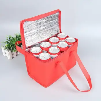 Портативная Сумка для Ланча Can Cooler Pack Контейнер Для Упаковки пищевых продуктов, Термоизолированная сумка для Ланча, Нетканая Ткань, Экологически чистое Хранение пищевых продуктов 1