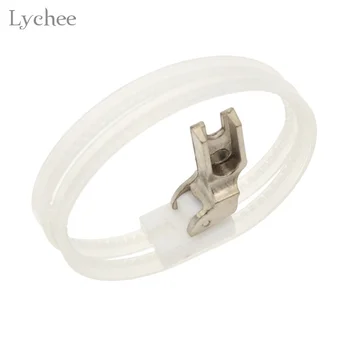 Прижимная лапка для швейной машины Lychee с двойным роликом Прижимная лапка с роликовым кольцом Пластиковая прижимная лапка