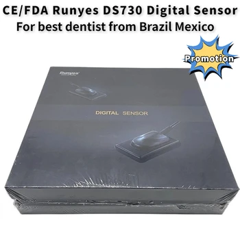 Сертифицированный CE Цифровой рентгеновский датчик Runyes DS730 CMOS USB2.0 Стоматологический RVG-датчик для получения изображений зубов 1