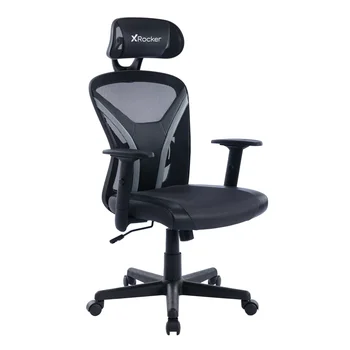 Сетчатый игровой стул для ПК Voyage, Черный игровой стул, офисная мебель, офисный стул 1
