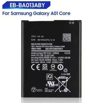 Сменный аккумулятор для Samsung Galaxy A01 Core EB-BA013ABY, перезаряжаемый аккумулятор 3000 мАч
