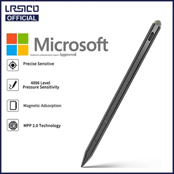 Стилус для Microsoft Surface Digital 2 в 1 с Магнитным нажимом 4096 Surface Pen Отклонение наклона Ладони Для Surface Pro 8/X/7/6/9 1