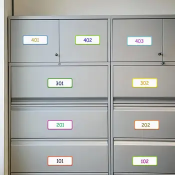 Стираемые магнитные бирки, Водонепроницаемые магнитные этикетки для организации повторного использования с цветными рамками для классной комнаты, домашнего офиса, Гибкие 1