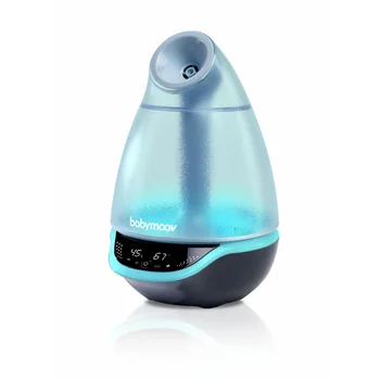 Увлажнитель воздуха Babymoov Hygro + с программируемым контролем влажности и таймером, 7-цветным ночником и диффузором эфирных масел 1