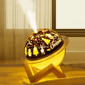 Увлажнитель воздуха Romantic Planet Lamp USB Ультразвуковой диффузор ароматических Эфирных Масел LED Звездное Небо Рождественский подарок Туманообразователь Fogger 1