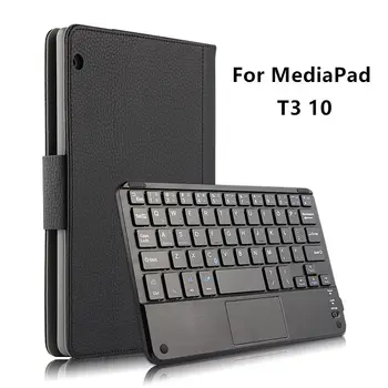 Чехол Bluetooth Клавиатура кобура Для Huawei MediaPad T3 10 Защитный чехол из искусственной Кожи AGS-L09 AGS-L03 W09 T310 9,6 