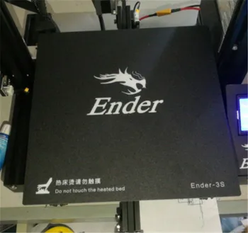 1 шт. * 235 мм Квадратная печатная сборка Нагревательная пластина лента наклейка для 3D-принтера DIY ENDER-3/3 S 2