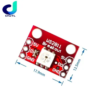 10шт WS2812 RGB LED Breakout module для arduino 2