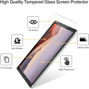 2 Упаковки Защитной пленки из закаленного стекла для Surface Pro 7 Plus/Surface Pro 7/Pro 6 /Pro 5 /Pro 4 12,3 дюйма 2