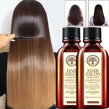 60 мл марокканского арганового масла Восстанавливает поврежденные волосы, Восстанавливающая эссенция, Питательные эфирные масла, Многофункциональный уход за волосами 2