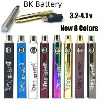 BK Battery Электронные сигареты Vape Pen 900 мАч, Аккумуляторы с Регулируемым Напряжением Предварительного Нагрева VV, для Тележек с масляными картриджами Толщиной 510 Нитей, Ecig 2