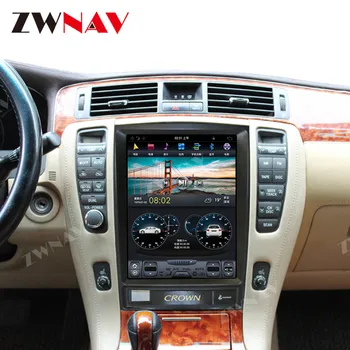 Carplay DSP Android 9.0 PX6 Вертикальный экран радио Tesla Автомобильный мультимедийный плеер стерео GPS навигация для Toyota Crown 2012 + 2