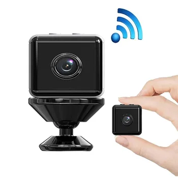 DIXSG 1080P X6D Камера видеонаблюдения на солнечных батареях Портативная Уличная Домашняя Беспроводная WIFI мини-камера безопасности Спортивная видеокамера 2
