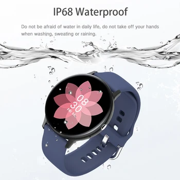 LIGE Новые Смарт-часы Для Мужчин И Женщин Bluetooth Вызов Сердечного Ритма Спортивный фитнес-трекер Управление Музыкой Браслет Мужские Часы для Android IOS 2