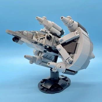 MOC 31275 Микромасштабный Gunstar из Последнего Звездного Истребителя Модель Корабля Кирпичи Строительный Блок Развивающие Игрушки Для Подарка 2