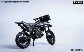 TYTOYS 1/12-я модель черного Супергероя внедорожного мотоцикла для коллекции обычных кукольных фигурок 2
