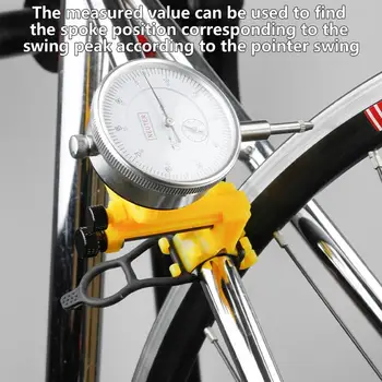 Дисковый индикатор для Велосипеда Инструмент для правки обода горного Велосипеда Подставка для отделки велосипедных колес Инструменты для ремонта велосипедных Аксессуаров 2
