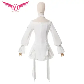Игровой костюм Ff14 Ryne Minfilia для косплея Final Fantasy Xiv, Белое изящное кружевное платье для женщин, одежда для вечеринки в честь Хэллоуина 2