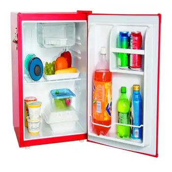 Мини-холодильник - красный 2