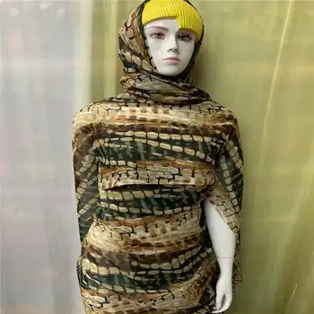 Модные высококачественные швейцарские вуалевые хлопчатобумажные африканские кружевные ткани, ткань с принтом для женских платьев, 5 ярдов. LO12186 2