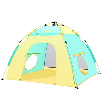 Наружная Автоматическая Палатка для Кемпинга на открытом воздухе Для мальчиков, Домашний Игровой Домик 2