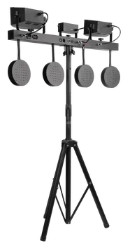 Профессиональный диджейский светильник 12x1 Вт Rgbw 4 LED Par System Светодиодные дискотечные светильники для освещения сцены 2
