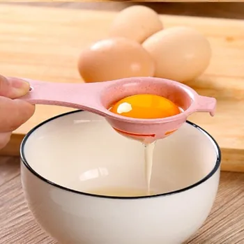 Сепаратор яичного белка Фильтр для яиц Сепаратор Яиц Кухонная Ложка для выпечки Желтков и белков 2