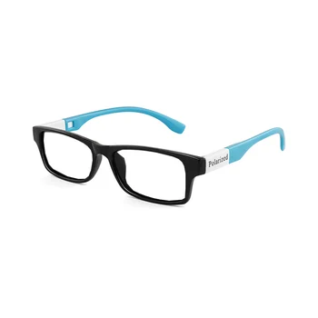 Цельные носовые накладки в оправе с синим принтом ручной работы, модные прогрессивные многофокусные очки для чтения + от 0,75 до + 4 2
