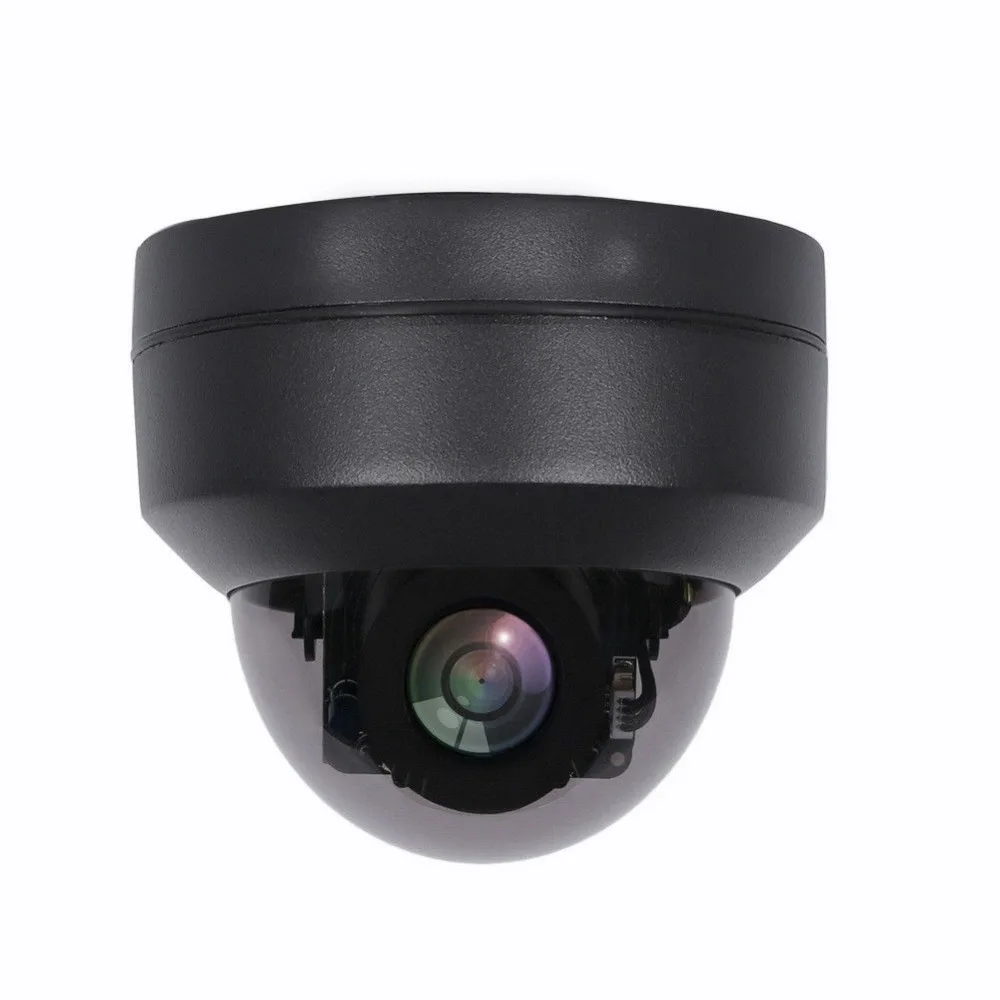 5-Мегапиксельная уличная мини PTZ IP-камера Водонепроницаемая 2,8-12 мм Скоростная купольная сетевая камера видеонаблюдения CamHi APP Изображение 1