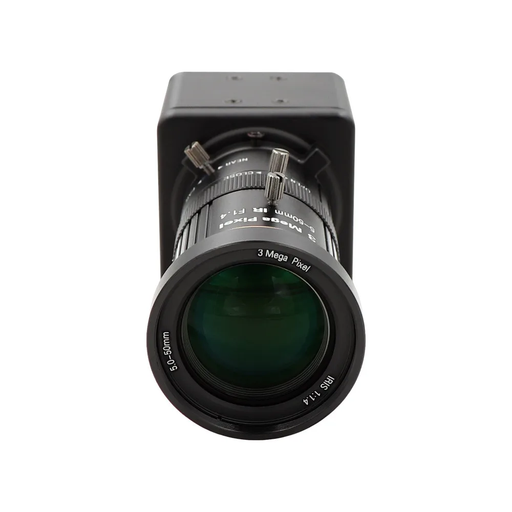 CS 5-50 мм USB-камера с переменным фокусным расстоянием 4K H.264 3840x2160 UVC Plug Play Webcam для Windows Linux Android Mac Изображение 1
