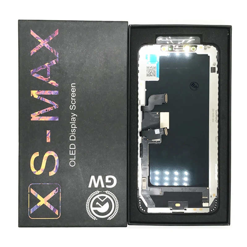 GW OLED LCD Pantalla Дисплей Для iphone XSMAX Экран ЖК-дисплей с Сенсорным экраном Дигитайзер В Сборе Для iPhone 12 12 Pro 12 Pro Max Изображение 1