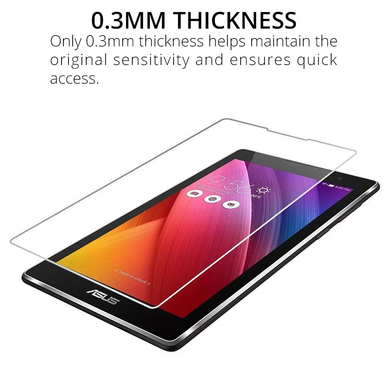 Ultral Tablet 9H Закаленное Стекло Для Asus Zenpad 3S 3 S 10,0 Z500 Z500M 9,7-дюймовый Протектор экрана Защитная Стеклянная Пленка Изображение 1
