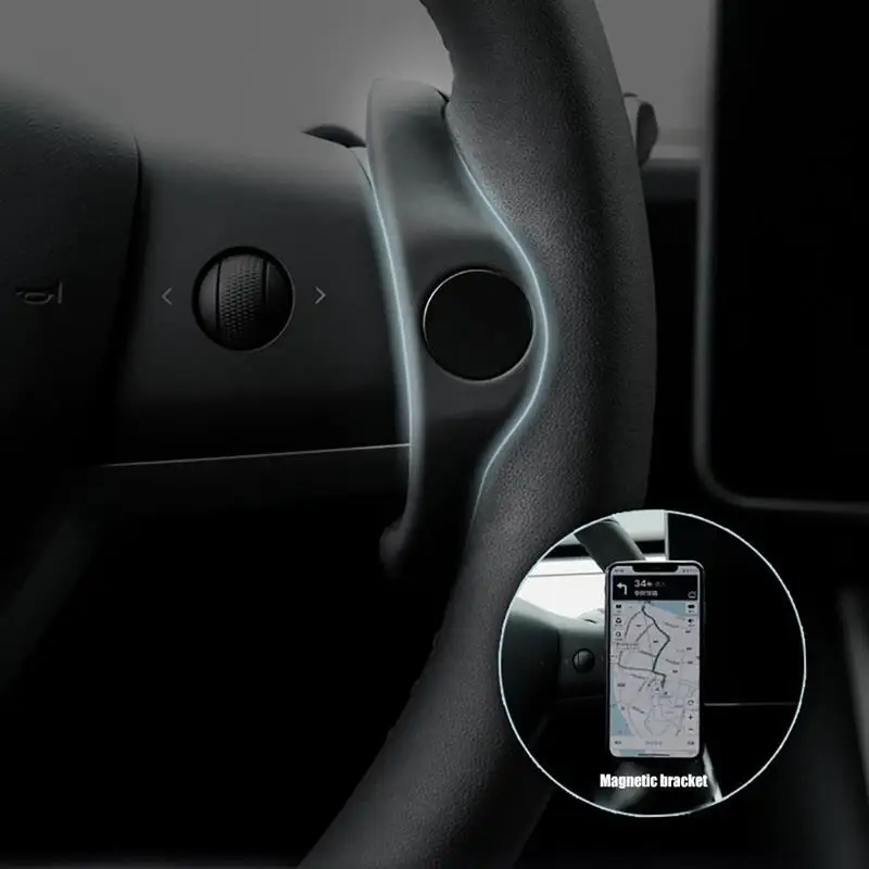 для модели Tesla 3 Y S X FSD, весовое кольцо автопилота, Весовое кольцо рулевого управления Tesla AP, Аксессуары Tesla 2016-2022 Изображение 1