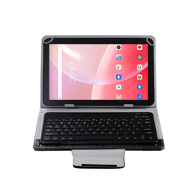 Для планшета Blackview Tab 9 10,1 дюймов Универсальный Bluetooth Беспроводная Мышь Клавиатура Подставка Чехол Изображение 1