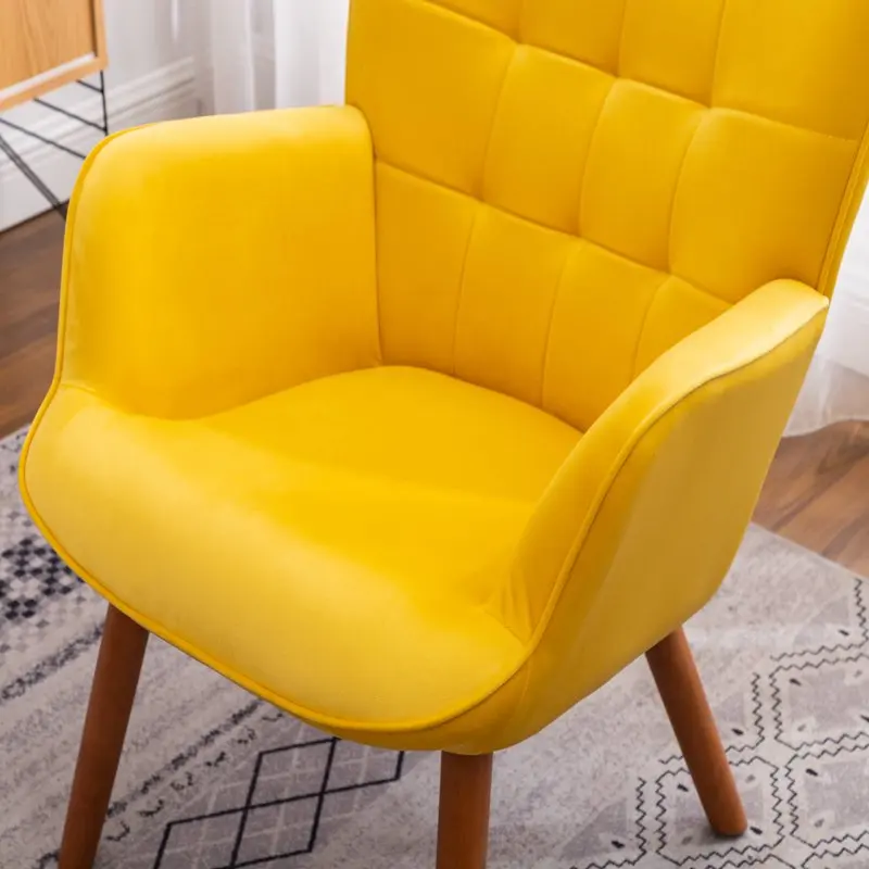 Наборы для стульев и пуфиков, желтые Изображение 1