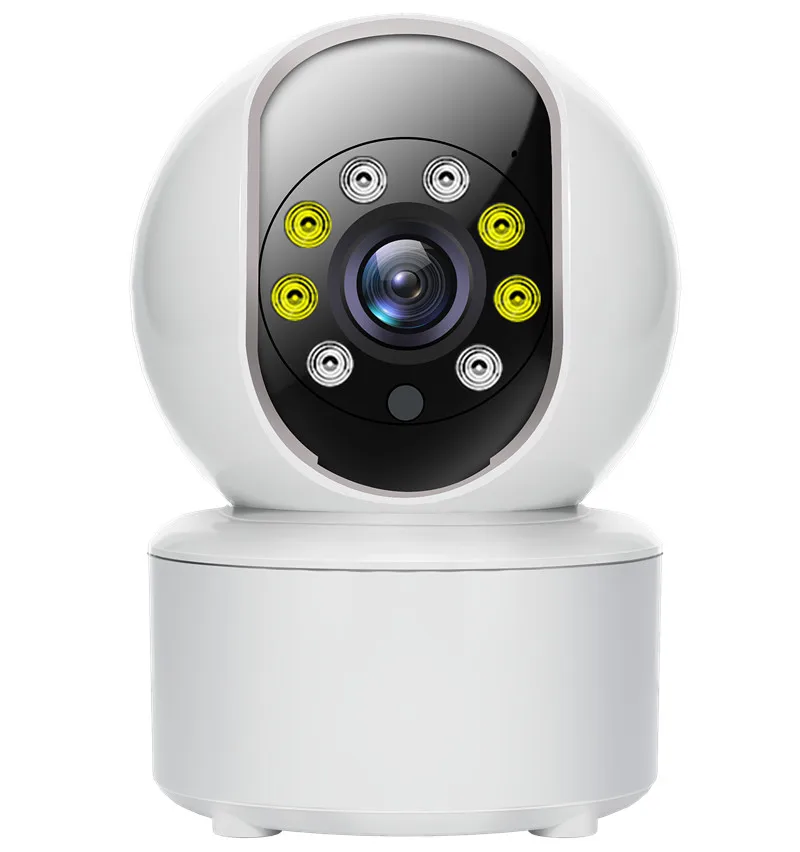 Ночная версия 720P HD V380 Wifi Умный дом Радионяня 360 градусов Панорамная камера видеонаблюдения с автоматическим отслеживанием Изображение 1