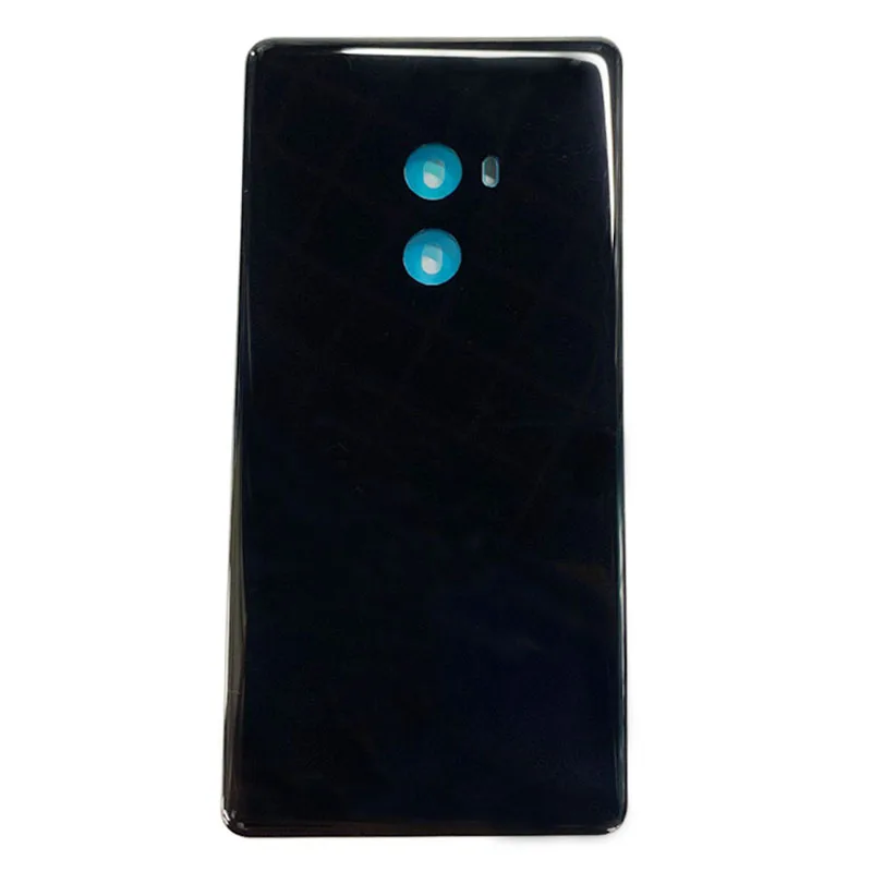 Оригинальная крышка батарейного отсека, задняя дверца, корпус для Xiaomi Mi Mix 2, задняя крышка с логотипом, запчасти для ремонта Изображение 1