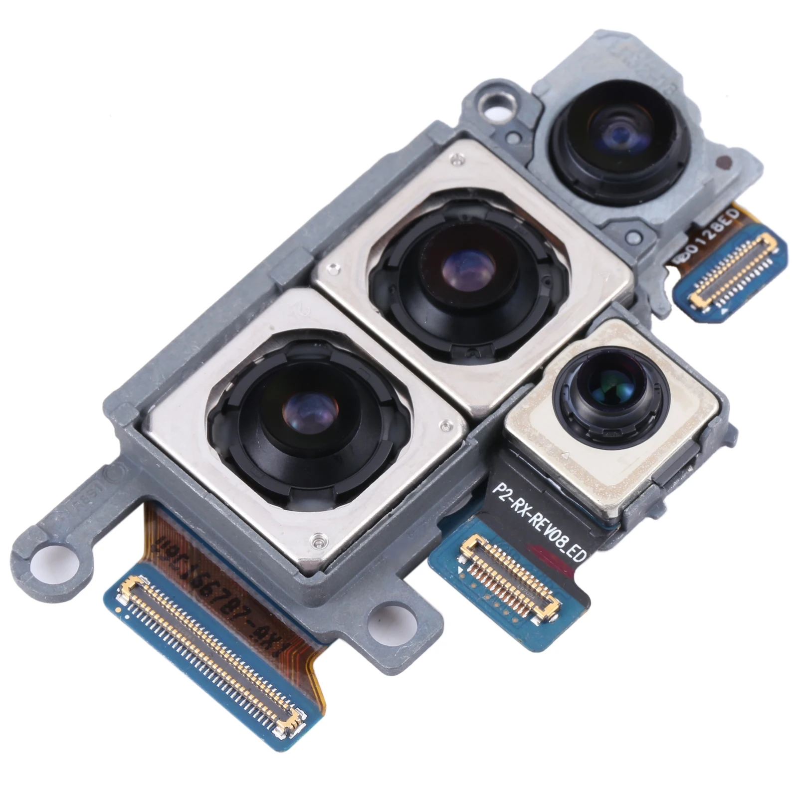 Оригинальный комплект фотокамер (телеобъектив + Глубина + Ширина + Основная камера) для Samsung Galaxy S20 +/S20 + 5G SM-G985F/G986F Версия для ЕС Изображение 1