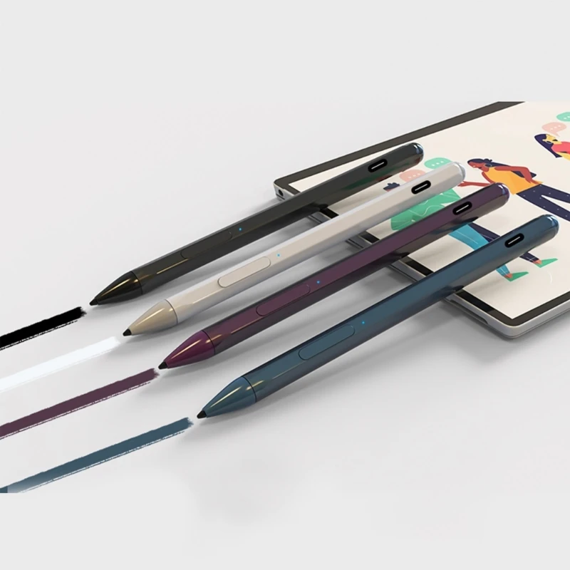 Профессиональный стилус для Surface 9/8/7/6/5/4/3 X Go Book, высокая точность, отклик, магнитная зарядка Изображение 1