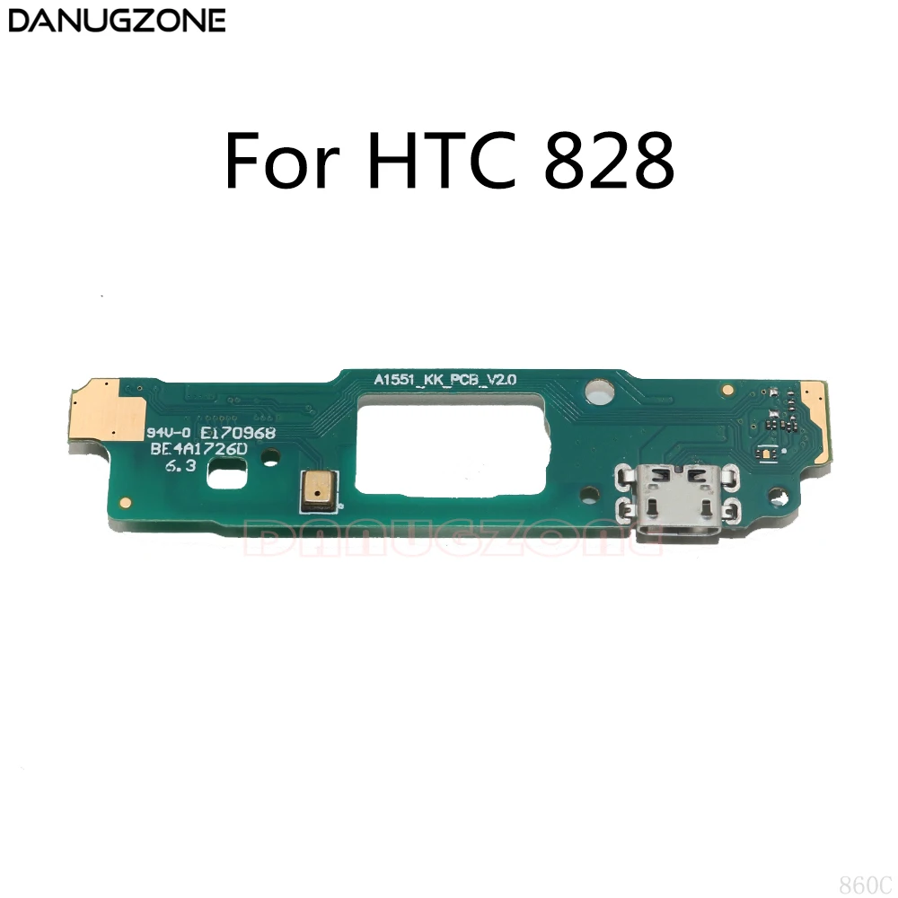 USB-док-станция для зарядки Разъем для подключения платы зарядки Гибкий кабель для HTC Desire 728 628 828 Изображение 2