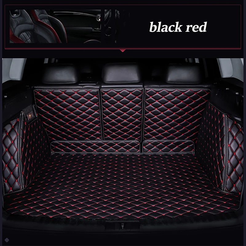 Изготовленные на заказ кожаные коврики YUCKJU с полной оберткой для багажника автомобиля Luxgen Luxgen 7 5 U5 SUV Автоаксессуар чехол для багажника Изображение 2