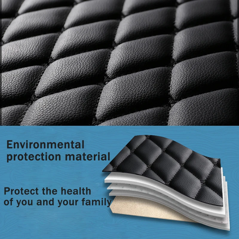Коврик для багажника с полным покрытием Porsche Macan 2014-2023 22 21 20 19 18 17 16 15, накладка для багажника Автомобиля, аксессуары для защиты интерьера Изображение 2