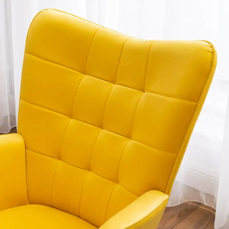Наборы для стульев и пуфиков, желтые Изображение 2