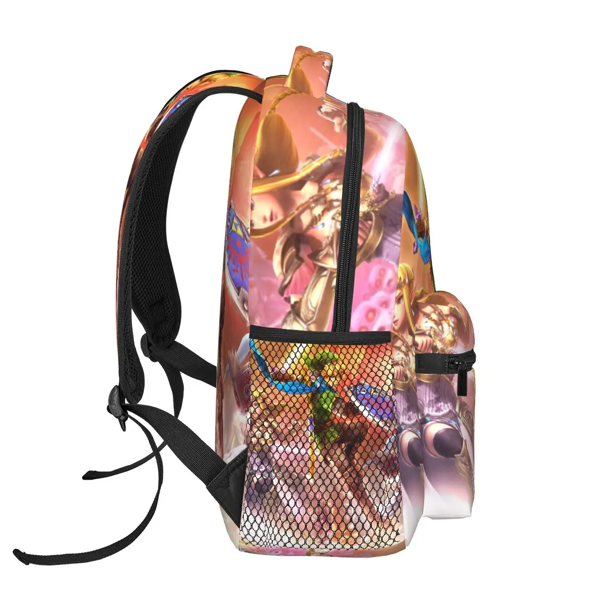 Рюкзак Zelda для девочек и мальчиков, дорожный рюкзак, рюкзаки для подростков, школьная сумка Изображение 2