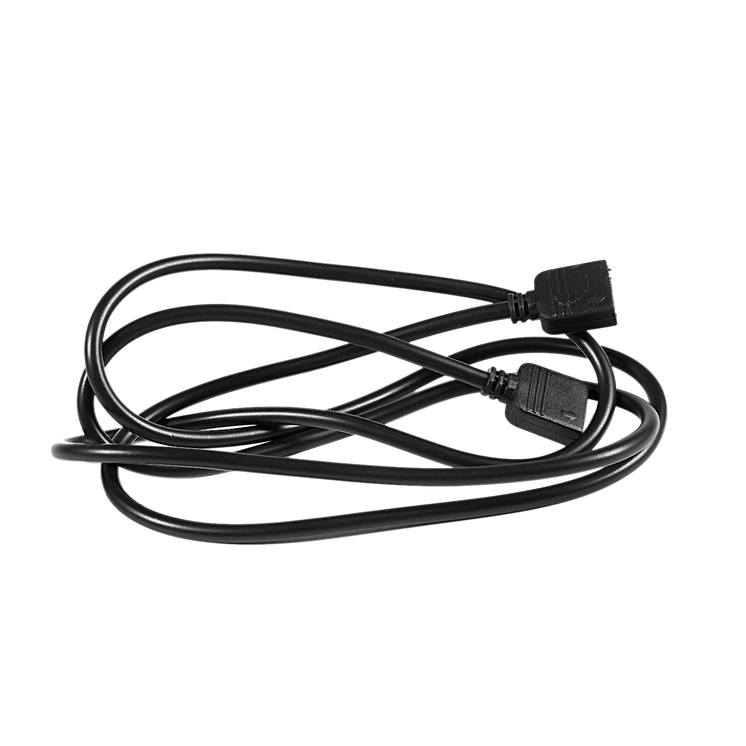 Светодиодные ленты RGB 4-контактный разъем-розетка Удлинительный кабель черный 1 М Изображение 2
