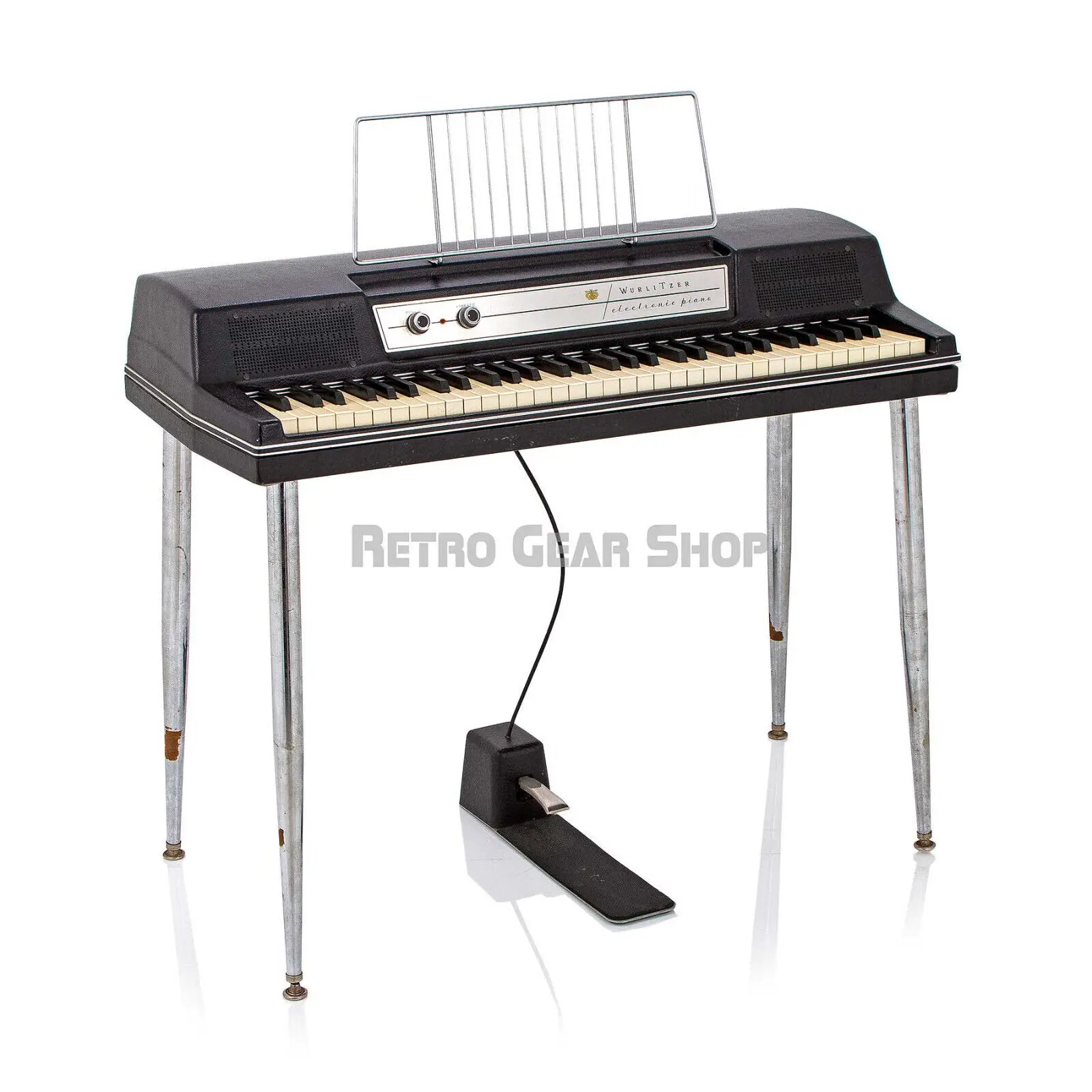старинная редкая клавиатура для электрического пианино aa Wurlitzer 200A Изображение 2